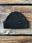 Reclaimed Vintage czapka unisex grafitowa mała docker beanie nowa męska