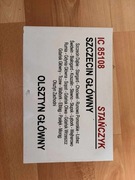 Tablica relacyjna IC 58108/85108 STAŃCZYK