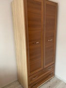 Szafa do pokoju z dwiema szufladami 