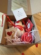 Vday gift box “For You”. Hand made. Zestaw prezentowy
