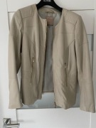 Kurtka damska skórzana Ochnik rozmiar S jasny beż