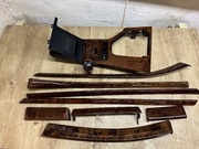 BMW E39 Dekory Nussbaum Drewno Komplet Wraz z Gałką Biegów