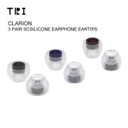 CLARION TRI Tipsy (nakładki) do słuchawek IEM, Wszystkie rozmiary 