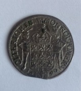 Pomorze. 2/3 talara gulden 1690 Szczecin. Karol XI. „TYP” [!]