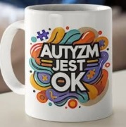 kubek AUTYZM JEST OK