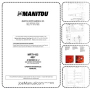 Manitou MRT1432 Service Manual Instrukcja serwisowa naprawcza obsługi