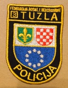Naszywki policji Bośnia i Hercegowina - Tuzla