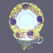 Filiżanka Biedermeier 1830-50 Herbata Vieux Paris