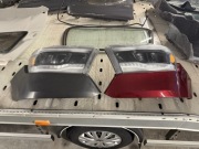 Lampy przednie LED czarny styl Dodge Ram gen V 2019- sprawnie świecące 