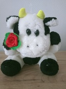 Maskotka pluszak krówka 20cm