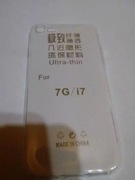 Etui case silikonowy iPhone 7 przeźroczysty