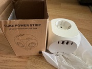Listwa zasilająca Europe Power Cube | 4x230V + 2xUSB-A + 2xUSB-C