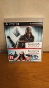 PS3 Assassin s Cred Revelations + Brotherhood BDB stan + książeczka
