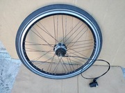 KOŁO 28" KALKHOFF z piastą NEXUS 8 i manetką. opona SCHWALBE mocna