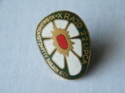 odznaka przypinka PRL Rajd PTTK Baildon Katowice 1972