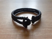 Bransoletka z kotwicą Paul Hewitt skóra 