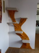 Ścianka Drzewko drapak półki dla kota