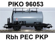GLEDZIU KOLEJKA ELEKTRYCZNA PIKO 96053 WAGON CYSTERNA PEC PKP. NOWY.