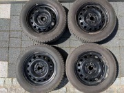 Koła stalowe x4 Honda 5J 14 ET45 4x100 +opony 185/60 6mm zimowe 2019 Debica