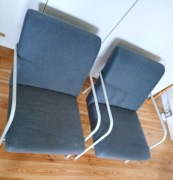 Dwa fotele Ikea Orrsta PS1999 szare obicie