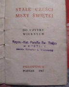 !UNIKAT Pieczątka Rzym.-Kat. Parafia Św. Trójcy w Kobyłce Kobyłka 1967 r.