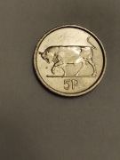 Sprzedam monetę Irlandia 5 pensów 2000r. super stan