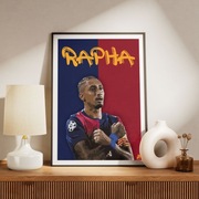 Raphinha plakat A3 - Fc Barcelona