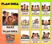 Plansze demonstracyjne przedszkole plan dnia rutyna plik PDF