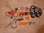 Nerf (6 pistoletów + akcesoria)
