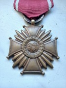 bronzowy krzyz zasługi caritas