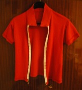 bluza czerwona bezrękawnik Dolce Gabbana rozm L