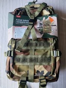 Plecak survivalowy, wojskowy.
