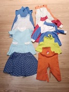 Paczka rzeczy sukienki rozmiar 86/92