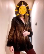 Futro naturalne z norek 