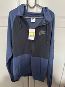 Bluza Nike Tech Fleece granatowa, nowa z metką, rozmiar S