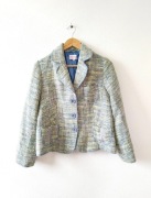 Marynarka Żakiet Vintage 42 70 80s Tweed Tweedowa Blezer Jennifer Taylor
