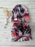 Komplet liscie bordowe 46-48