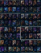 League of Legends EUW GOLD 152 champs, 73 skins