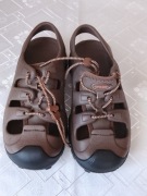 Crocs sandały W9 M7 dł wkładki 24 cm szersza stopa Unisex stan bdb/ idealny