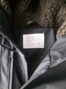 Zara kurtka przeciwdeszczowa ocieplana r. 152 