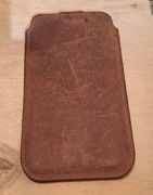 Etui skórzane grube na telefon Nexeri, stan bardzo dobry