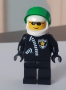 Lego Town Jr. Police - Zipper with Sheriff Star - cop018
