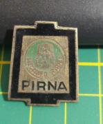 Stara spinka znaczek DDR Pirna Siegfried Radel 