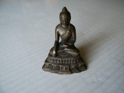 Budda antyczna figurka z brązu pochodząca z Azji