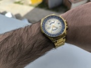 UNIKAT Złocisty zegarek orient cesarski królewski ni seiko tissot citizen