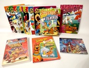 Zestaw Scooby-doo : słuchowisko + 11 komiksów + książka + 2 filmy DVD