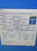 Intel Core i7-4770 | 4 rdzenie / 8 wątków | 3.90 GHz Turbo | LGA1150