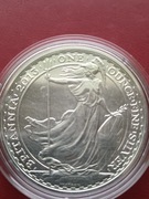  BRITANNIA 1 UNCJA SREBRA 2013 ROK KRÓLOWA ELŻBIETA 