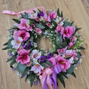 Wianek na drzwi dekoracja ozdoba prezent wielkanoc wiosna 