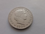 Szwajcaria 20 rappen 1920 B